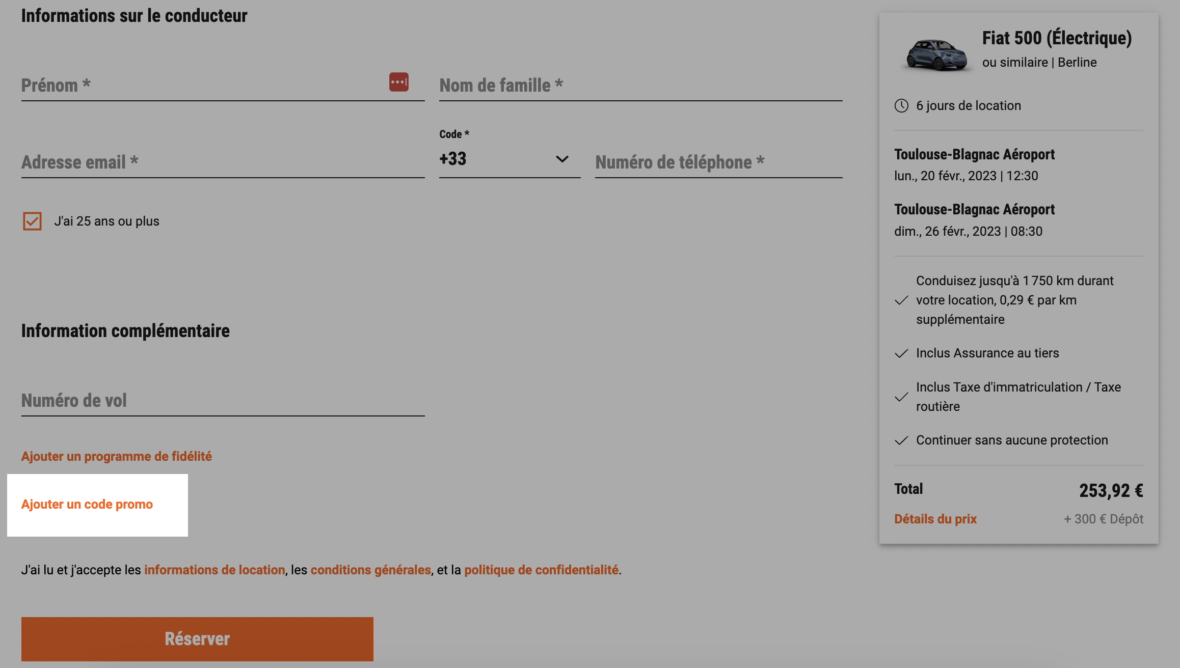 Utiliser votre code Sixt sur sixt.fr Centre d'Aide
